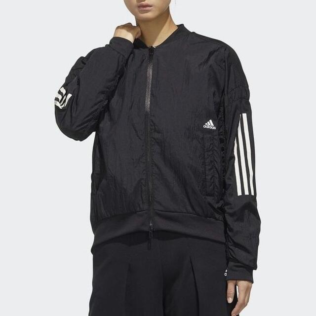 (新品)adidas　レディース ライトウーブン ボンバー ジャケット