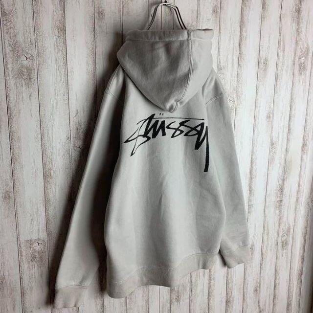 STUSSY - 【希少カラー】ステューシー☆バックプリント パーカー 裏