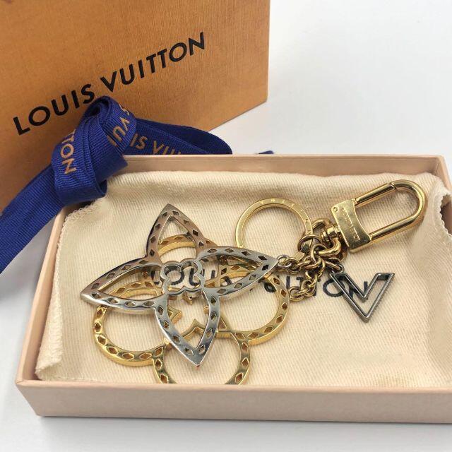 LOUIS VUITTON ネオ・タパージュ モノグラムフラワー キーホルダー