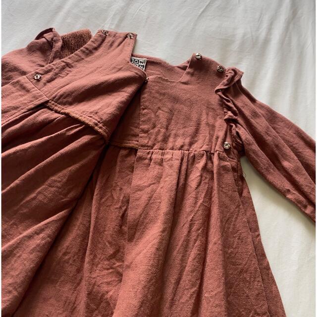 BONTON size2 キッズ/ベビー/マタニティのベビー服(~85cm)(ワンピース)の商品写真