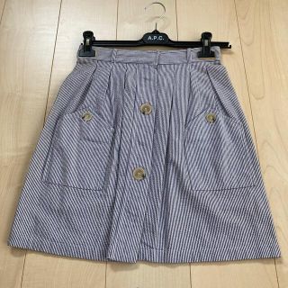 アーペーセー(A.P.C)の[衣替え整理]APC コットンスカート(ひざ丈スカート)