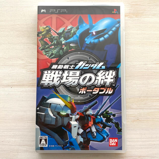 BANDAI(バンダイ)の【機動戦士ガンダム】【戦場の絆】【ポータブル】BANDI NAMCO Games エンタメ/ホビーのゲームソフト/ゲーム機本体(携帯用ゲームソフト)の商品写真