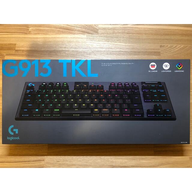 Logicool ワイヤレス ゲーミングキーボード G913 TKL リニア軸