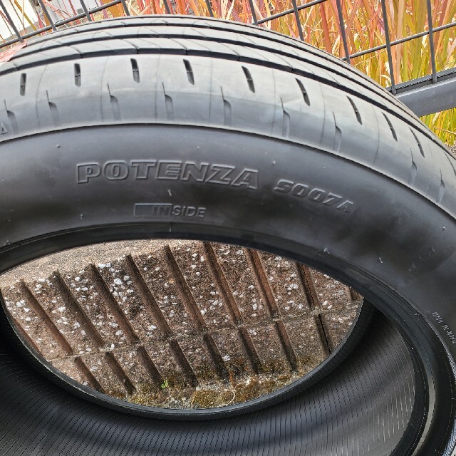 BRIDGESTONE(ブリヂストン)の【未使用2本】POTENZA ポテンザ S007A 225/50R18 C-HR 自動車/バイクの自動車(タイヤ)の商品写真