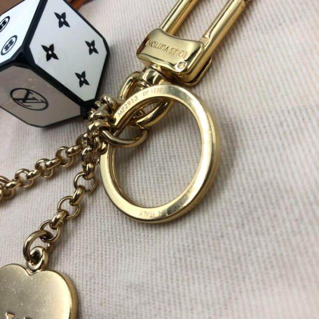 LOUIS VUITTON(ルイヴィトン)の美品✨ルイヴィトン  ポルトクレ ゲームオン ステーキング キーホルダー レディースのアクセサリー(チャーム)の商品写真