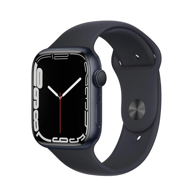 Apple Watch Series 7 45mmミッドナイトアルミニウムケース腕時計(デジタル)