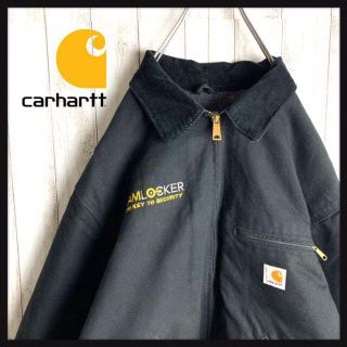 carhartt   超希少デザインカーハートワンポイント 襟