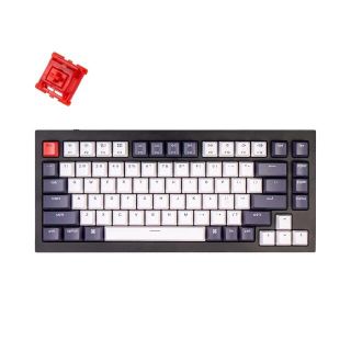 新品 ★ Keychron Q1 赤軸 / ブラック ★ 純正パームレスト付(PC周辺機器)