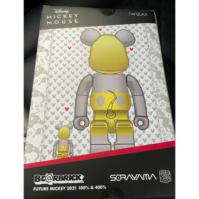 BE@RBRICK FUTURE MICKEY 2021 100%&400%