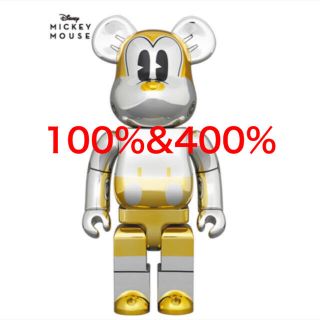 メディコムトイ(MEDICOM TOY)のBE@RBRICK FUTURE MICKEY 2021 100%&400%(その他)