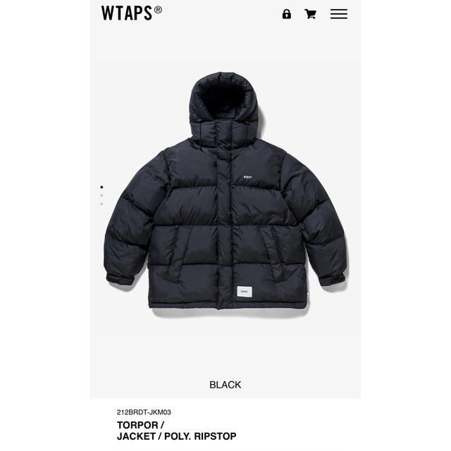 WTAPS TORPOR / JACKET / POLY. RIPSTOP