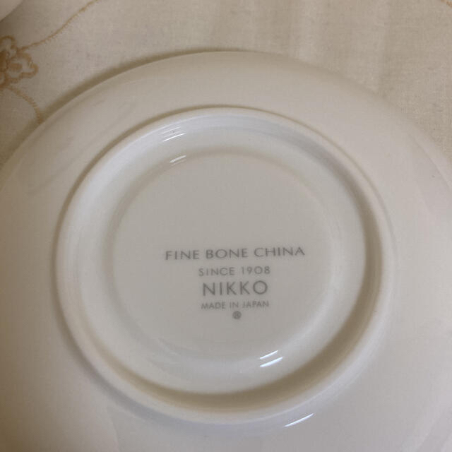 NIKKO(ニッコー)のニッコー　カップ&ソーサー インテリア/住まい/日用品のキッチン/食器(食器)の商品写真