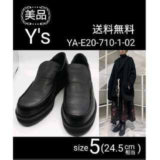 売れ済クリアランス Y's　厚底　スリップオン　革靴 ハイヒール/パンプス