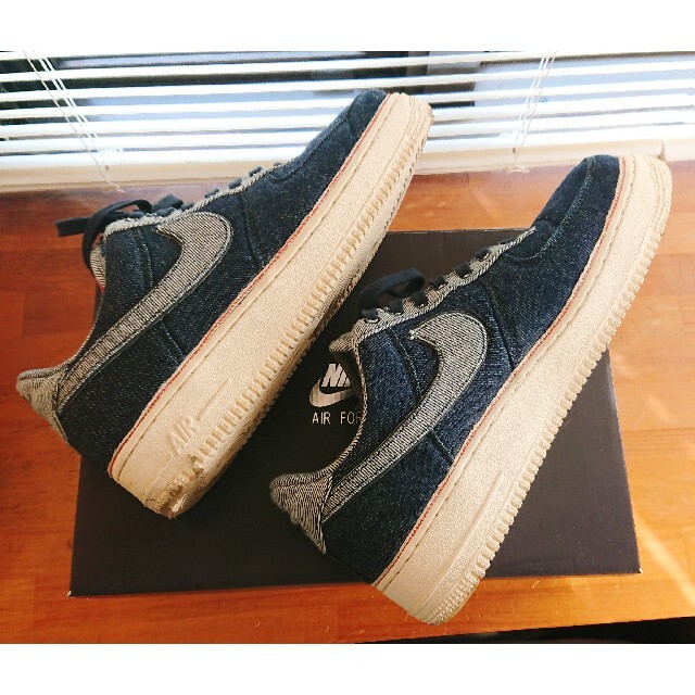 3×1 × NIKE AIR FORCE 1 LOW DENIM INDIGO