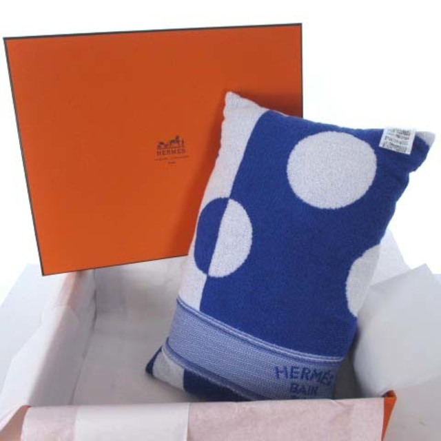 【未使用】希少カラー　HERMES エルメス　クッション　ビーチピロー