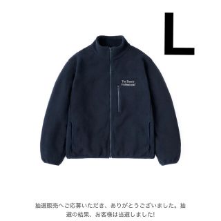 ワンエルディーケーセレクト(1LDK SELECT)のennoy Polartec Fleece Jacket NAVY Lサイズ(ブルゾン)