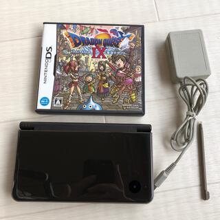 ニンテンドーDS(ニンテンドーDS)の任天堂 DSi  LL ダークブラウンとドラゴンクエストⅨ(携帯用ゲーム機本体)