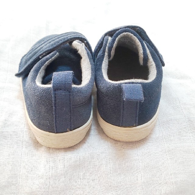 ZARA KIDS(ザラキッズ)の値下げ！本革 14cm ZARAKIDS スニーカー キッズ/ベビー/マタニティのベビー靴/シューズ(~14cm)(スニーカー)の商品写真