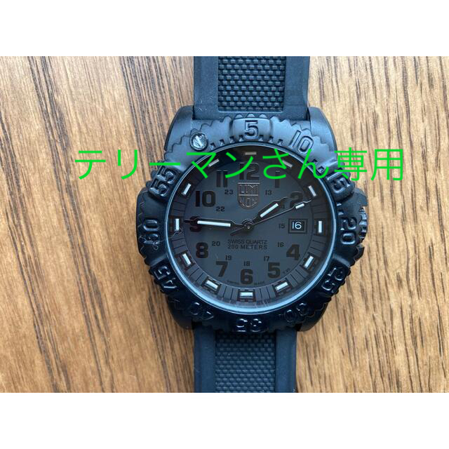 Luminox(ルミノックス)のRUMINOX ネイビーシールズ 3051 Blackout メンズの時計(腕時計(アナログ))の商品写真