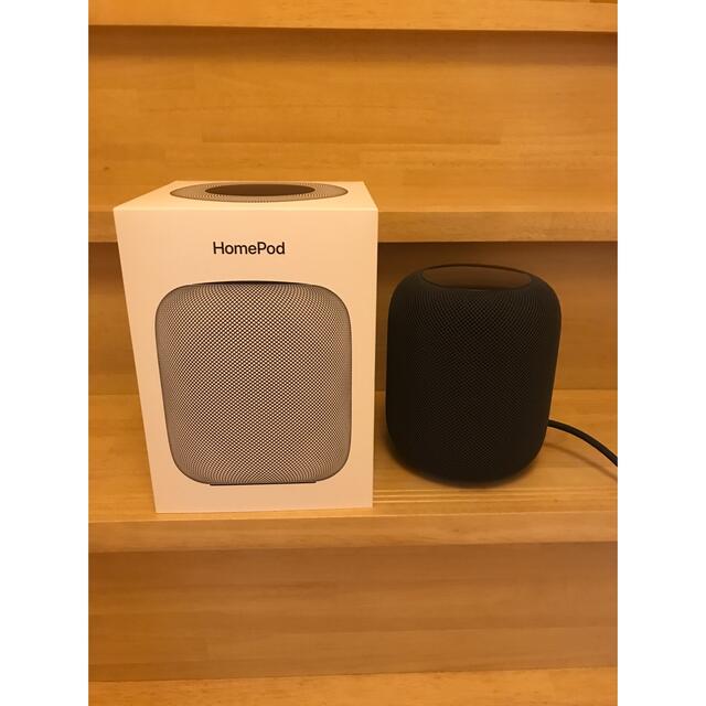 APPLE スマートスピーカー HomePod スペースグレー