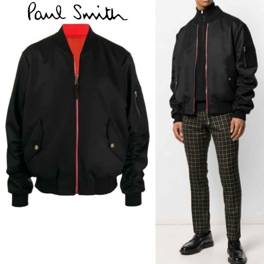 Paul Smith(ポールスミス)の19AW ポールスミス パリ・コレクション ウールボンバージャケット メンズのジャケット/アウター(ブルゾン)の商品写真