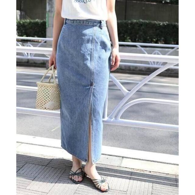 正規品】 edit.for lulu ストレッチ スリットタイトスカート 34