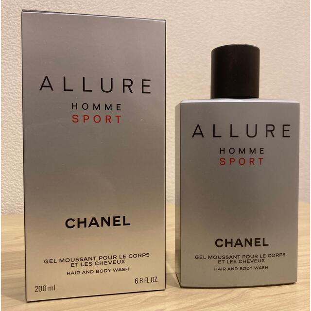 CHANEL(シャネル)の【未使用】CHANEL アリュール　オム　スポーツ　ヘア＆ボディ　ウォッシュ コスメ/美容のボディケア(ボディソープ/石鹸)の商品写真