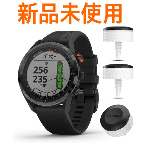 新しい到着 GARMIN - 【新品未使用】ガーミン アプローチS62ブラック