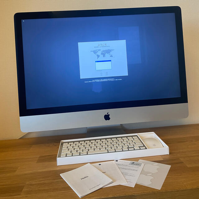 iMac 27inch,late 2013) / 増設24GBメモリ / 1TB