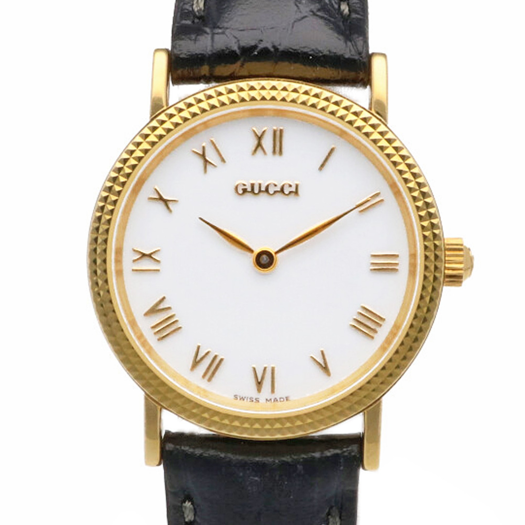 Gucci - 【1年保証】グッチ GUCCI 腕時計 K18イエローゴールド  中古