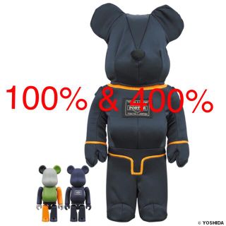 メディコムトイ(MEDICOM TOY)の【即日発送】BE@RBRICK ポーターTANKER 100％ & 400％(キャラクターグッズ)