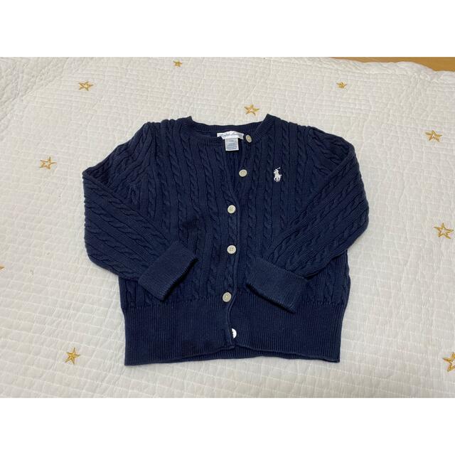 POLO RALPH LAUREN(ポロラルフローレン)のラルフローレン カーディガン キッズ/ベビー/マタニティのキッズ服女の子用(90cm~)(カーディガン)の商品写真