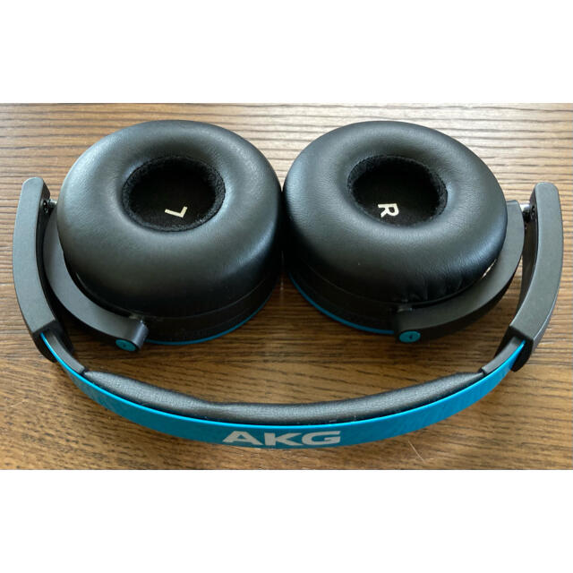 AKG Y50 ヘッドホン 密閉型　ブルー 1