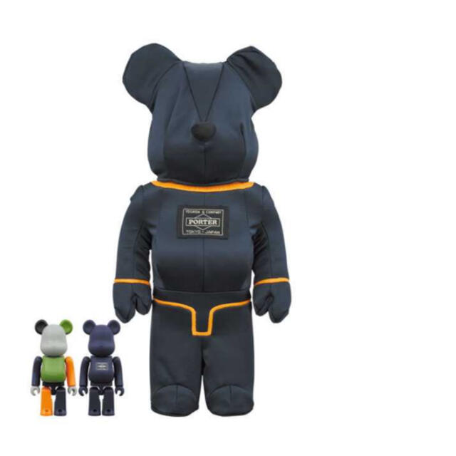 BE@RBRICK TANKER IRON BLUE 100% & 400%エンタメ/ホビー