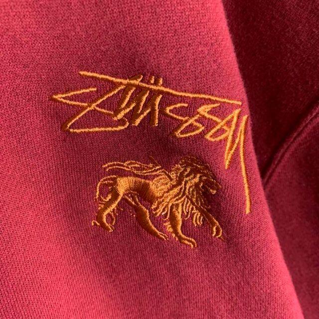 Stussy Logo Sweatshirt ロゴ刺繍 ステッチ