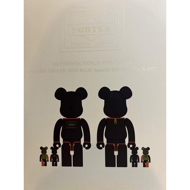 PORTER(ポーター)のBE@RBRICK PORTER Special Edition 400 100 エンタメ/ホビーのフィギュア(その他)の商品写真