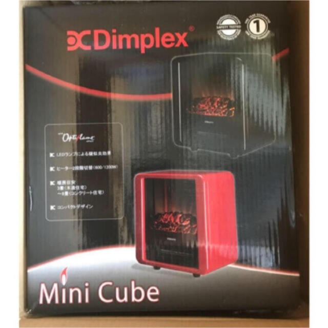 ディンプレックス 暖炉型電気ストーブMini CubeミニキューブMNC12BJ ...