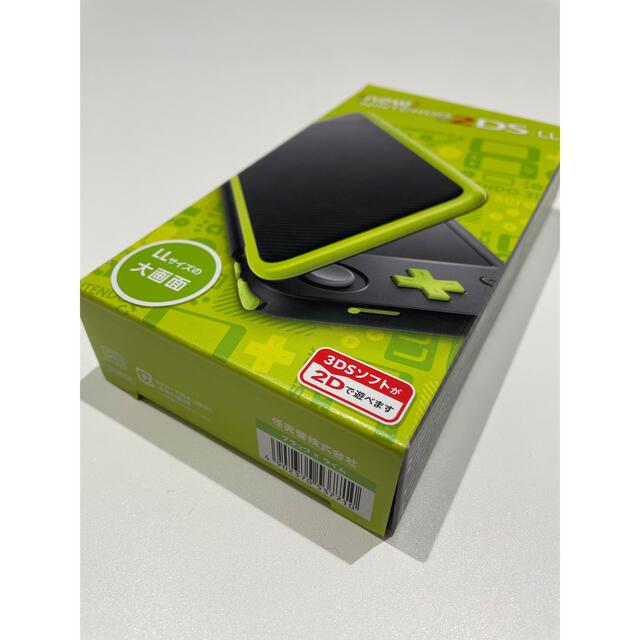 保証あり‼️任天堂 Newニンテンドー2DS LL 【ブラック×ライム】《新品