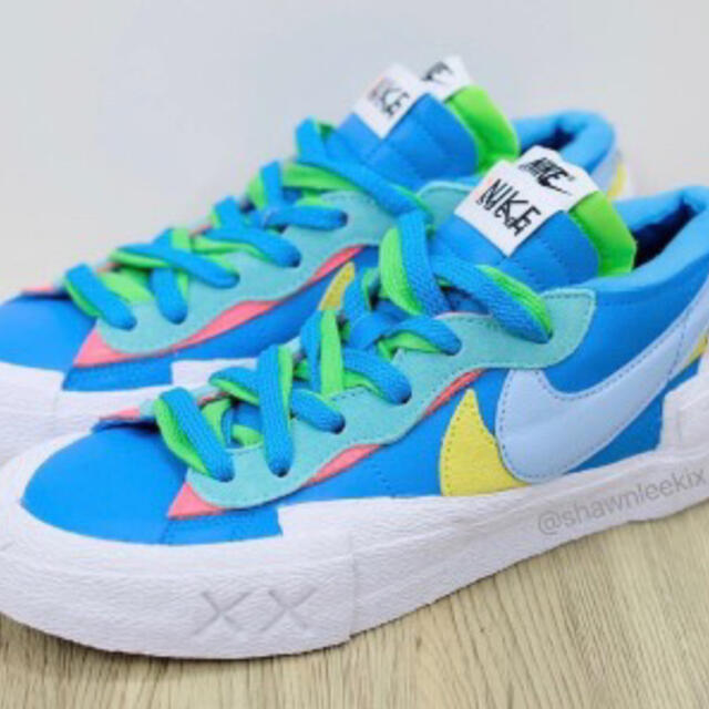 【Blue 27.5cm】 sacai KAWS Nike Blazer Low