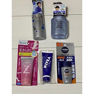 ニベア(ニベア)のリーゼ　ヘアセット、Biore 日焼け止め、ニベア　スキンケア5点セット(その他)