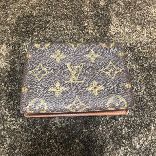 ルイヴィトン(LOUIS VUITTON)の正規品　ヴィトン  カードケース　モノグラム　ジャンク(名刺入れ/定期入れ)