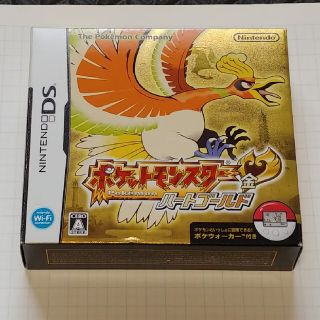 ポケモン(ポケモン)の［中古］ポケットモンスター ハートゴールド［箱、説明書、ポケウォーカーあり］(携帯用ゲームソフト)