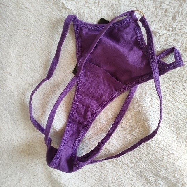 新品 Tバック 紫 Mサイズカラー···パープルの通販 by 彩's shop｜ラクマ