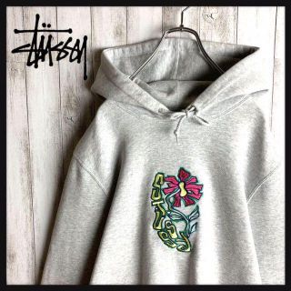 入手困難 カラフル刺繍ロゴ】ステューシー 希少デザイン 一点限り