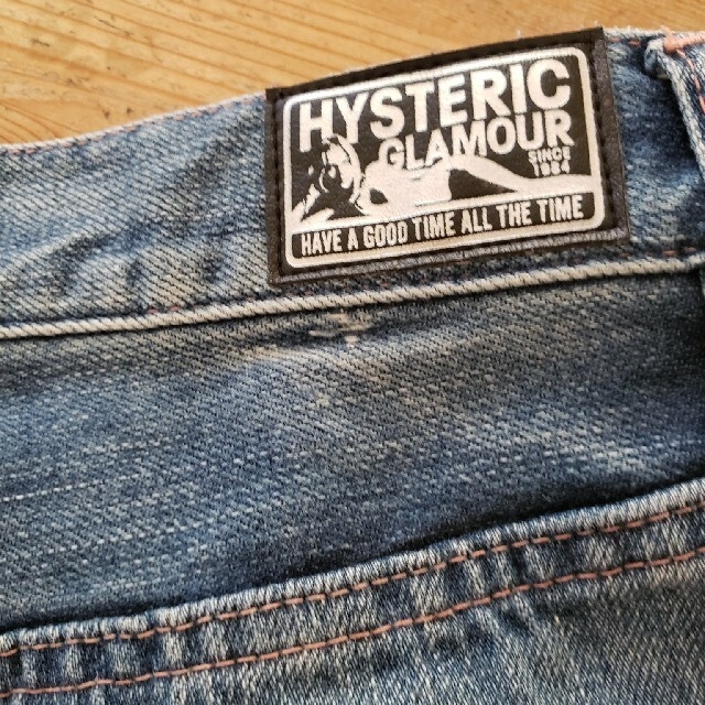 HYSTERIC GLAMOUR(ヒステリックグラマー)のヒステリックグラマー　ダメージジーンズ レディースのパンツ(デニム/ジーンズ)の商品写真