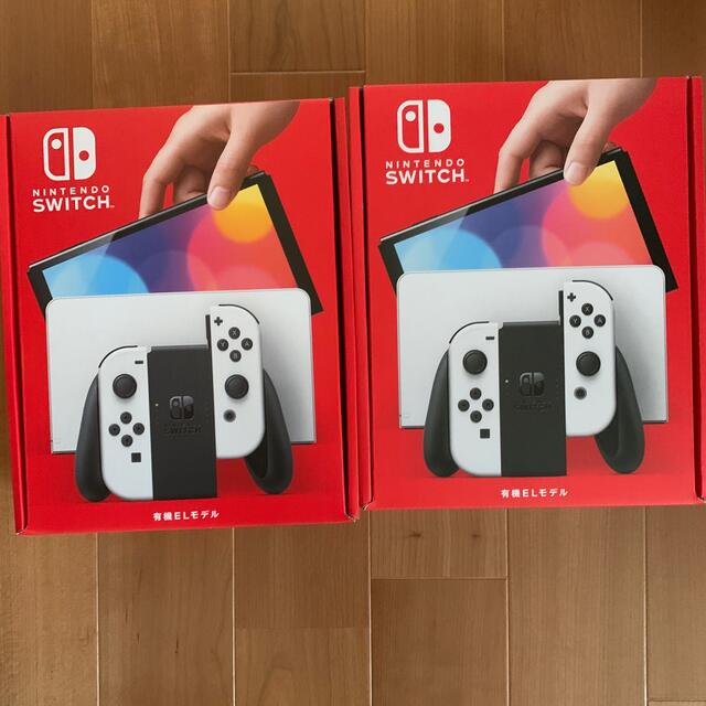 任天堂Switch 有機ELモデル　ホワイト　本体2台