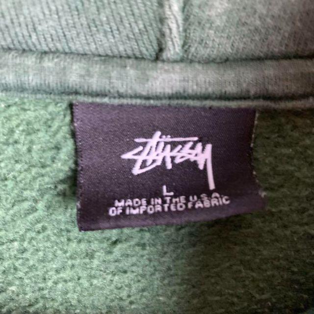 STUSSY - 【超希少カラー】ステューシー☆パイル地バックロゴ パーカー ...