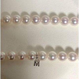 超珍品 MIKIMOTO K18 大粒真珠ネックレス