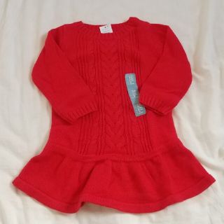 ベビーギャップ(babyGAP)の新品 babygap ニットワンピース90(ワンピース)