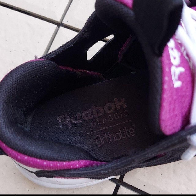 Reebok(リーボック)の洗濯済み【Reebok】CLASSIC ORTHOLITE パープル 23.5㎝ レディースの靴/シューズ(スニーカー)の商品写真